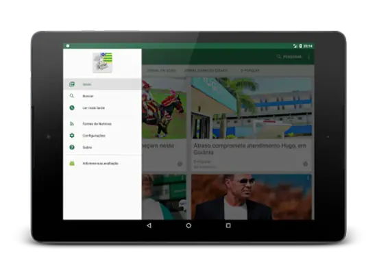 Goiás Notícias android App screenshot 1