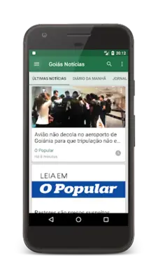 Goiás Notícias android App screenshot 3